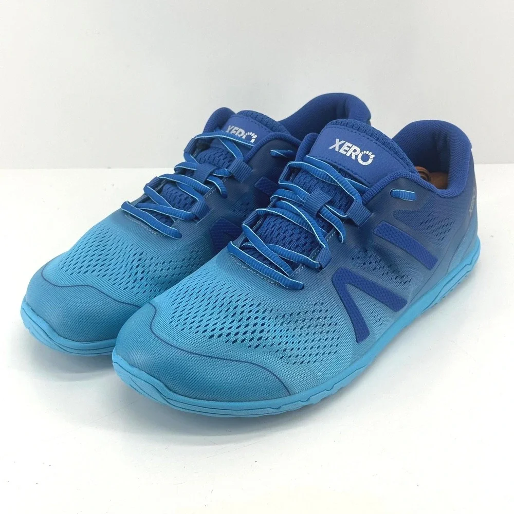 Xero HFS II Shoes Men's 9 Running Sneakers Blue Minimalist Barefoot CrossFit